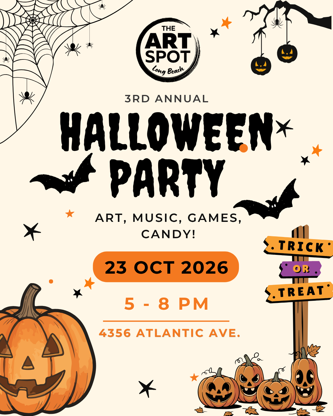 3rd Annual Kids Halloween Party!