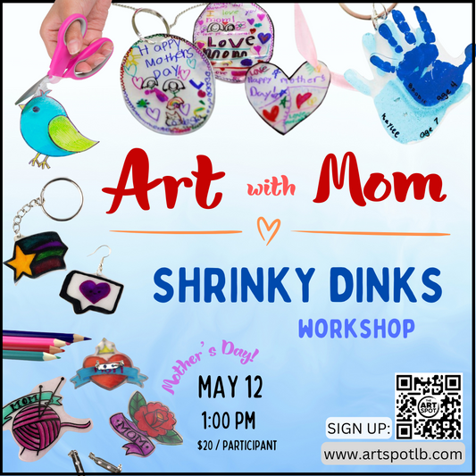 (5/12) Art with Mom: Shrinky Dinks