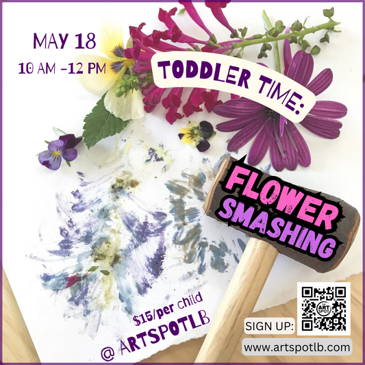 (5/18) Toddler Time: Flower Smashing