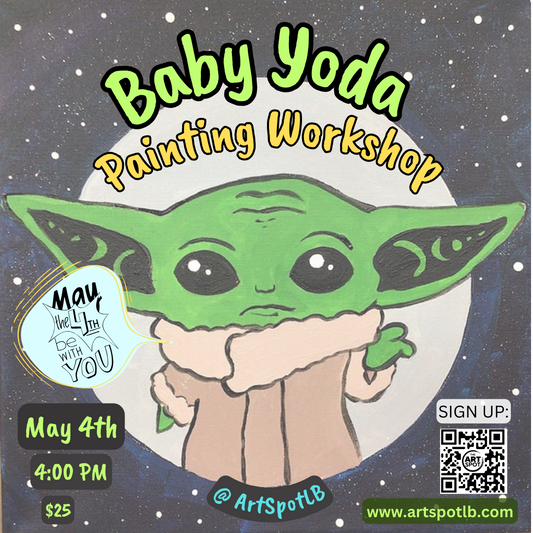 (5/4) Star Wars Painting Workshop: Baby Yoda