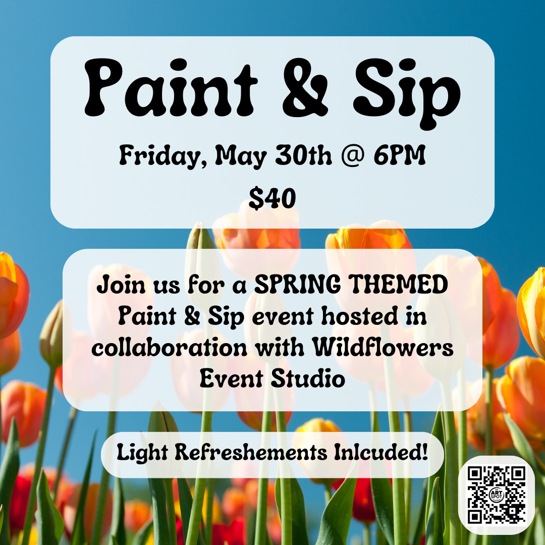 (5/30) Paint & Sip w/Wildflowers Studio