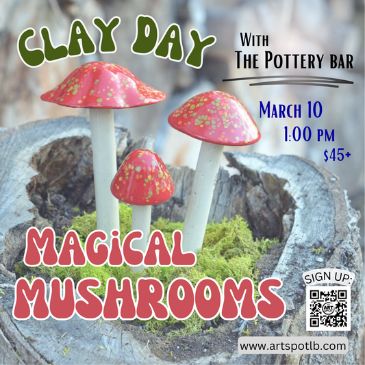 (3/10) Clay Day: Magical Mushrooms