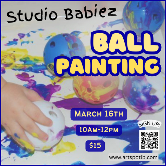 (3/16) Studio Babiez: Ball Painting