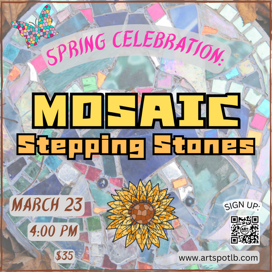 (3/23) Spring Celebration: Mosaic Stepping Stones