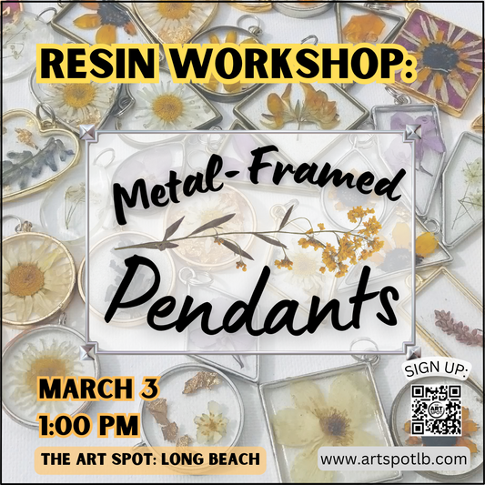 (3/3) Resin Workshop: Metal-Framed Pendants
