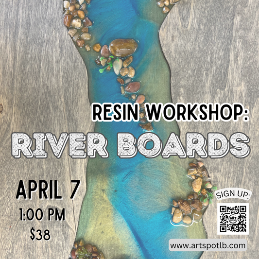 (4/7) Resin Workshop:  River Boards