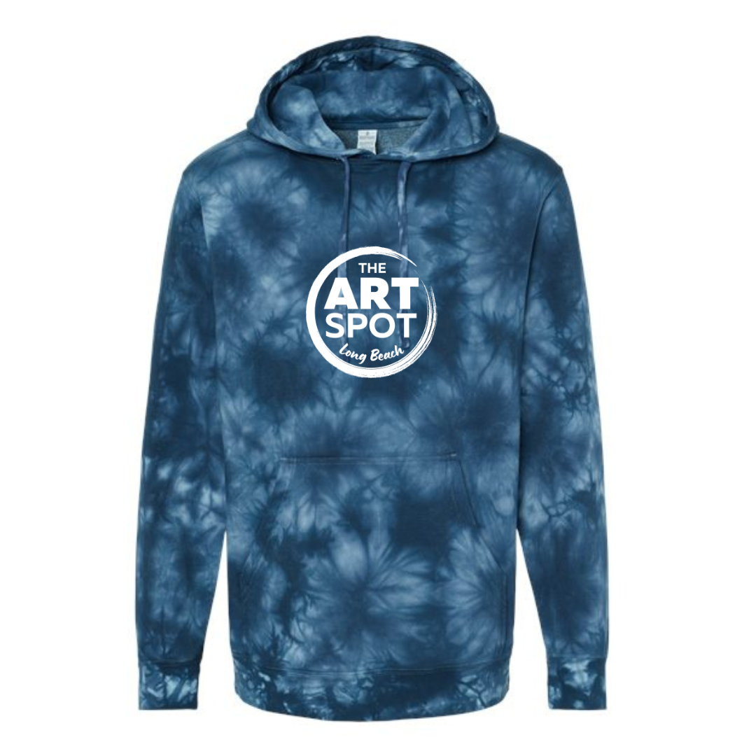 Art Spot Tie Dye Hoodie