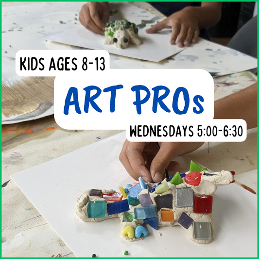 Art Pros (ages 8-13)