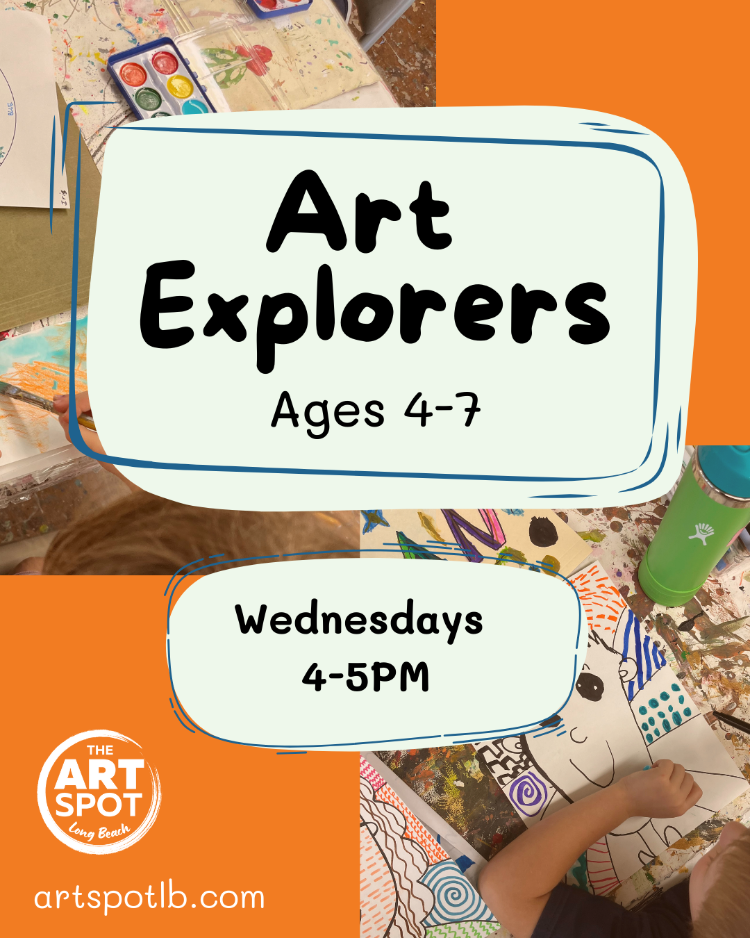 WEDNESDAY Art Explorers (ages 4-7)