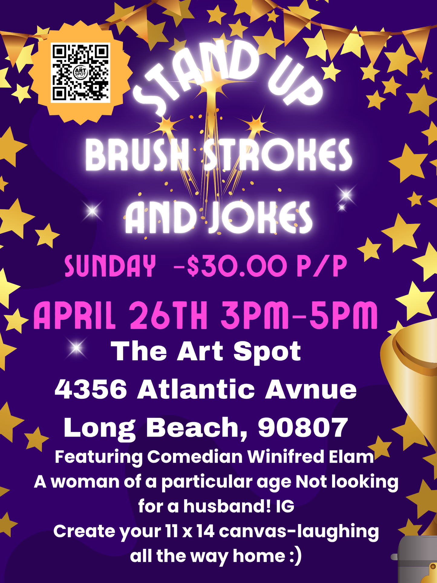 (4/26) Brush Strokes and Jokes