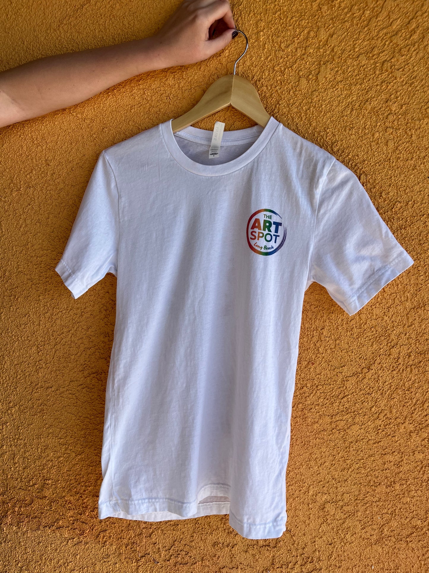 Rainbow on White T-Shirt