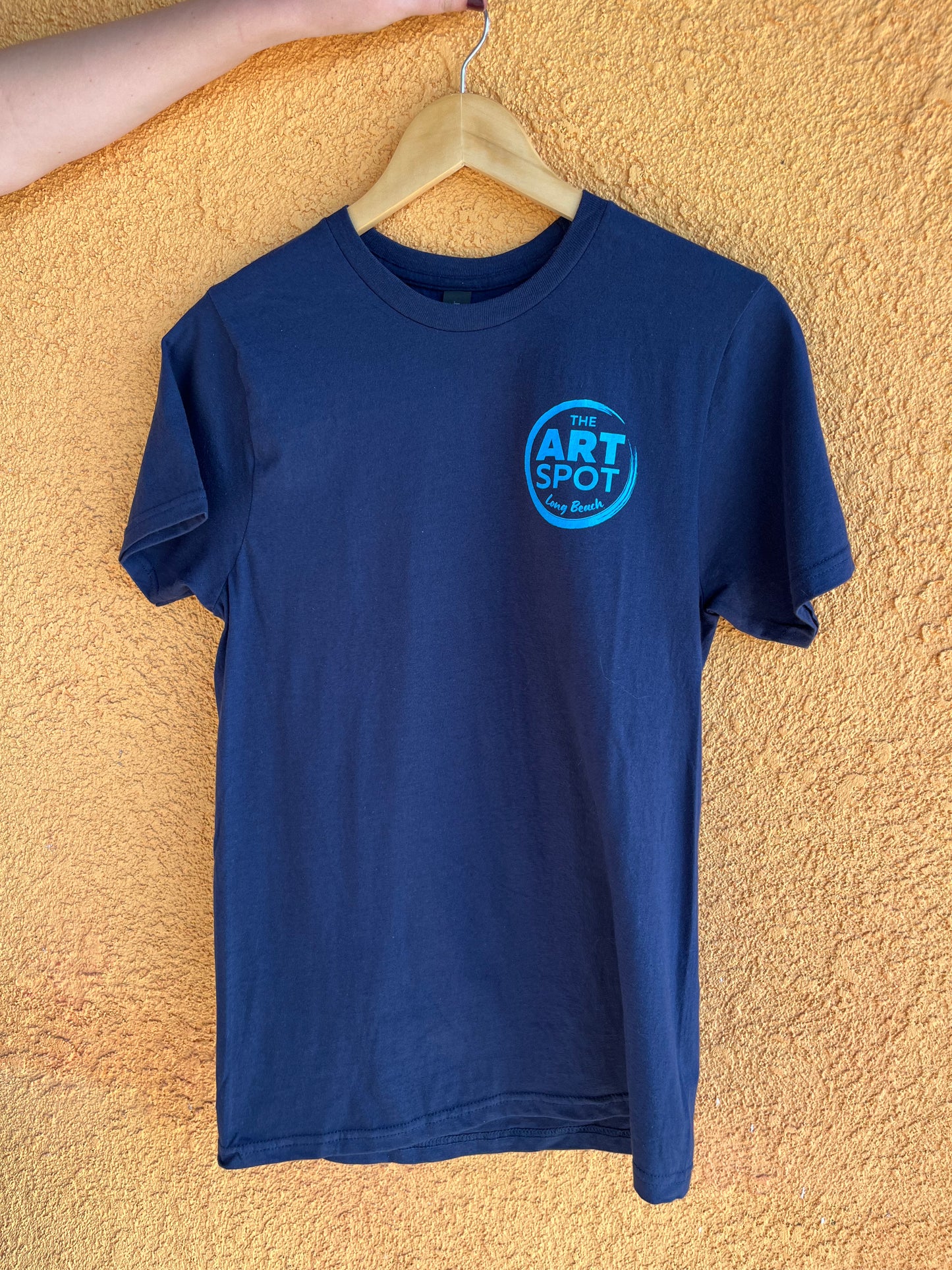 Light Blue on Navy T-Shirt