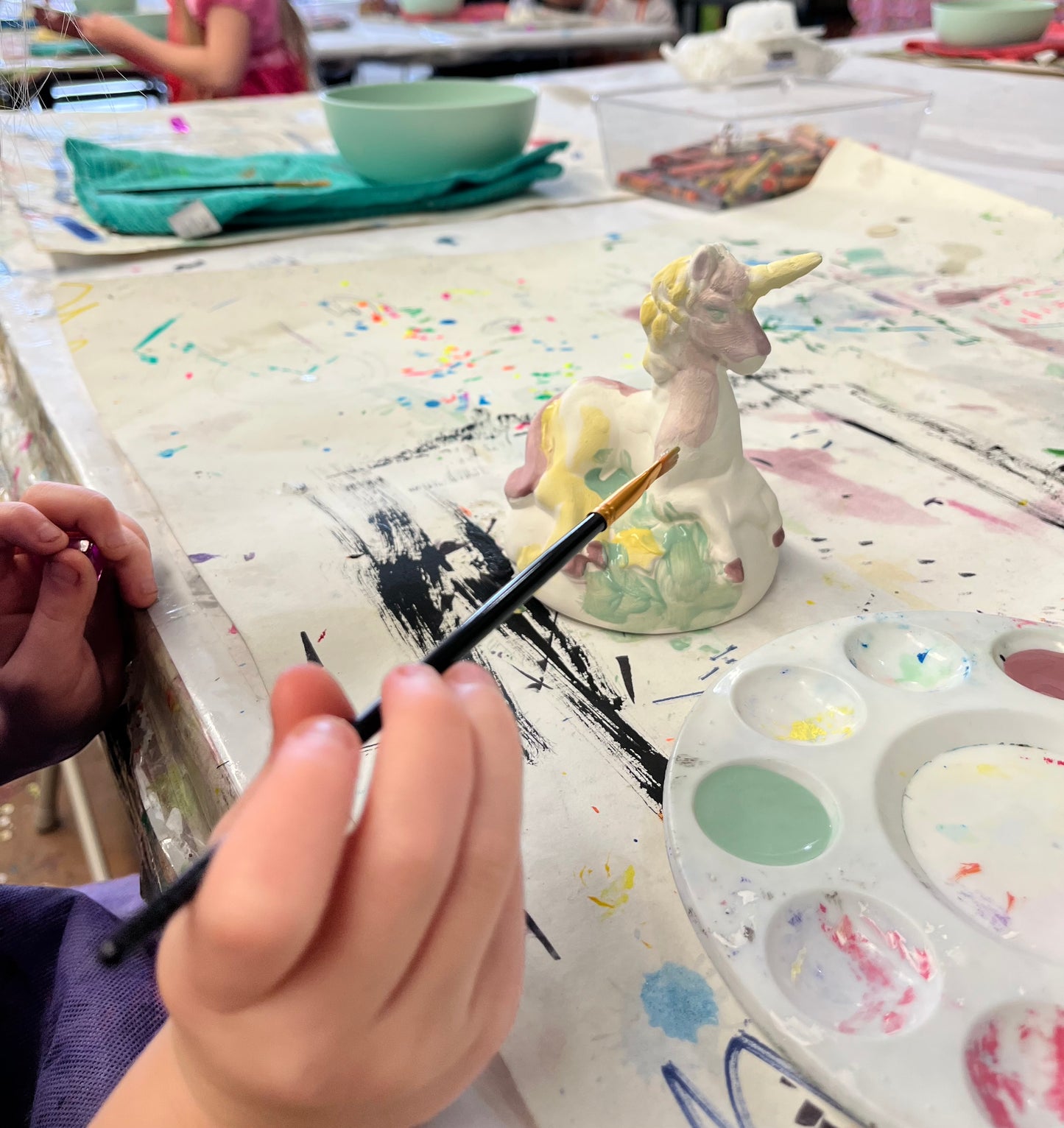 (5/10) Paint-Your-Own-Pottery Story Time