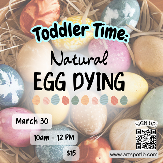 (3/30) Toddler Time: Natural Egg Dying