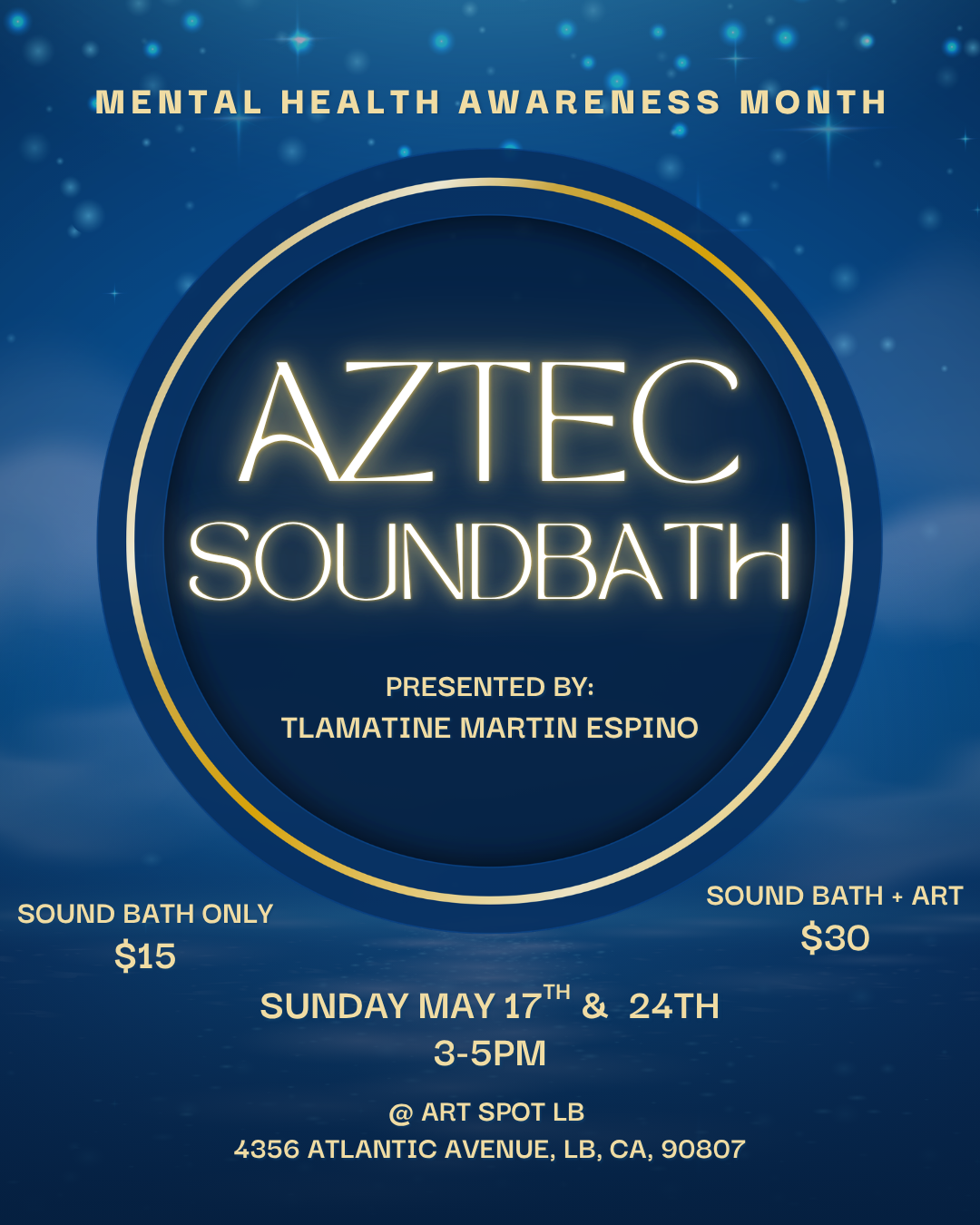 (5/17 & 5/24) Aztec Sound Bath