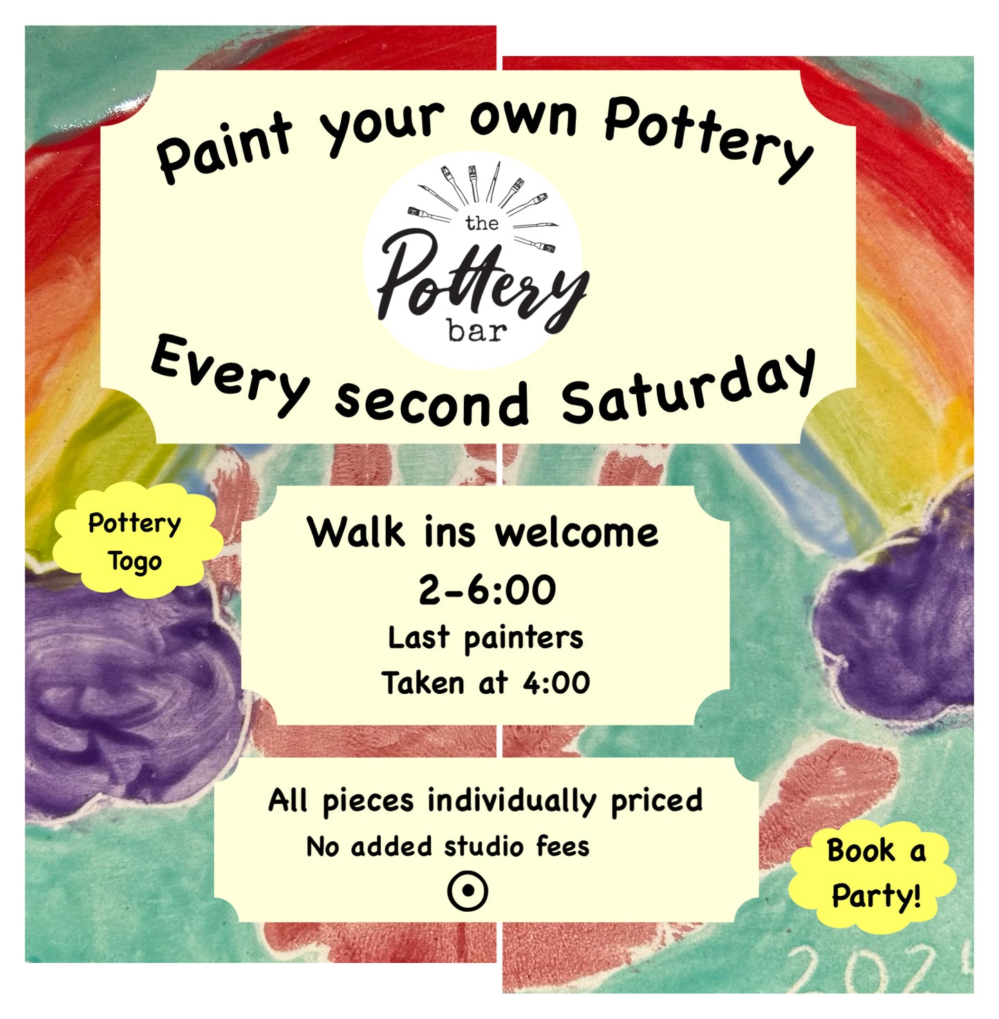 2nd Saturdays - Ceramics Open Studio